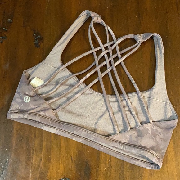 LULULEMON PURPLE/GRAY SPORTS BRA💓 - Picture 3 of 9